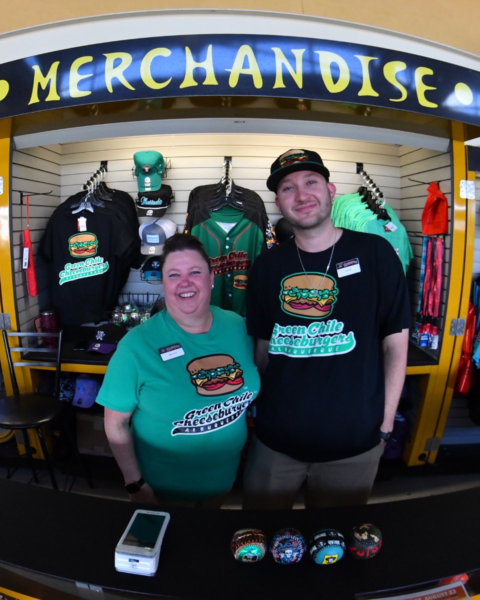 The 🍔 are 🔙 this Saturday!

Don't miss post-game Fireworks &amp; <a href="/REALBlakesLota/">Blake Lotaburger</a> serving up Green Chile Cheeseburgers at the ballpark 🔥

🎟️ atmilb.com/4ksH7BT