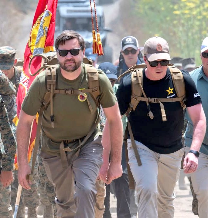 Once a Marine, always a Marine. Thumbs 👍 for this great leader. —VP