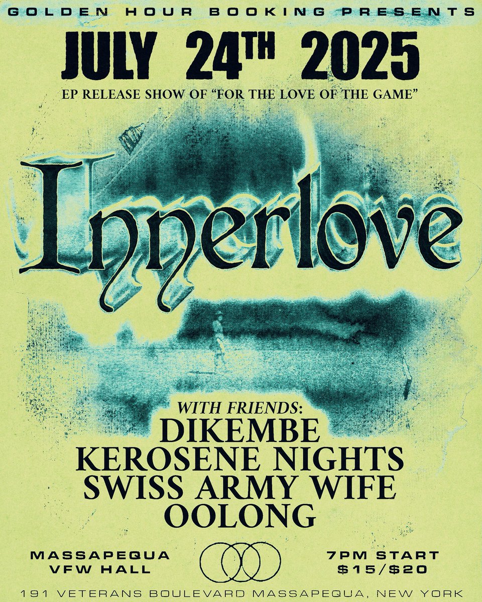 _innerlove's tweet image. a reminder that one of long islands craziest emo shows of the year is happening at massapequa vfw hall