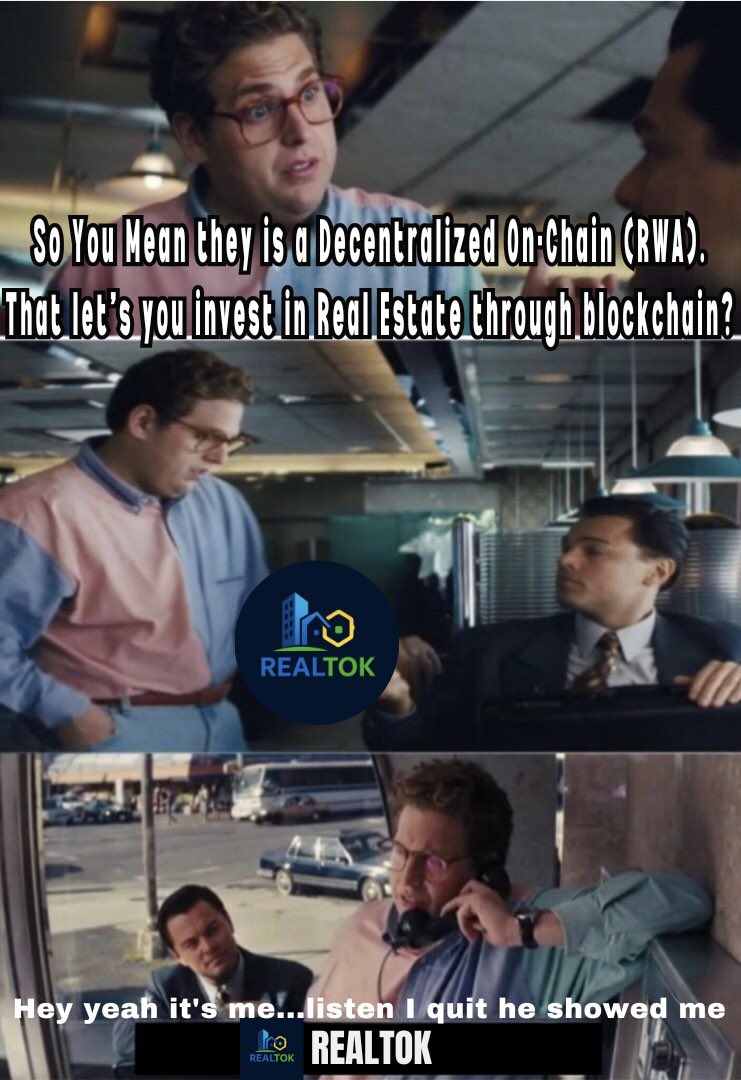 JohnMarsha49651's tweet photo. Quiting my Job and Going all in for @Realtok214.
My meme ๐ entry For @Realtok214. #Realtok #RealtokMemecontest https://t.co/TajYoi3U1g