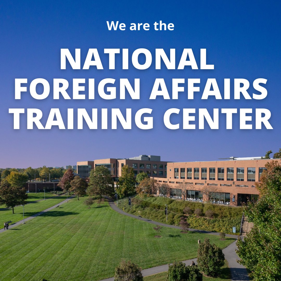 NFATCatState's tweet image. BIG NEWS: The Foreign Service Institute is now the George P. Shultz National Foreign Affairs Training Center (NFATC)!
While our name has changed, our mission remains the same - delivering world-class training to U.S. foreign affairs professionals. Follow along for more stories…