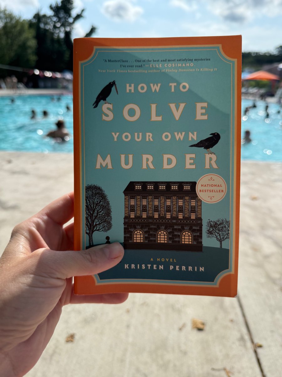 jaime_berry3's tweet image. Pool opening was delayed this year. So, this is my first pool read of the summer!
