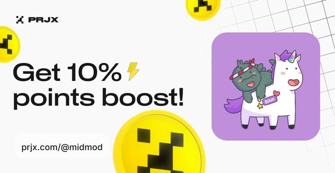 _midmod_'s tweet image. Time to get ahead of the game on $hype...sign up for pjrx with me and get a point boost now! prjx.com/@midmod