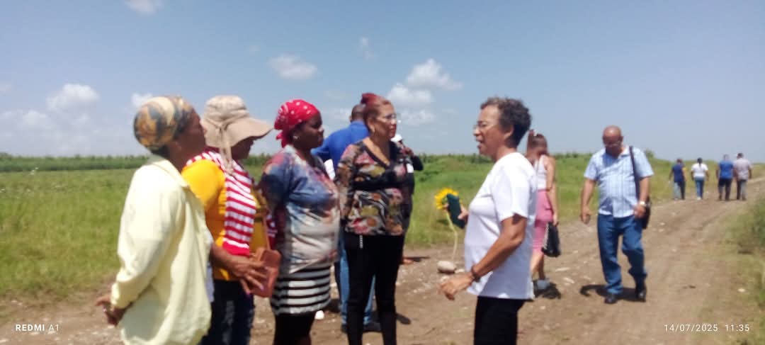 #AnapSantiago: En la finca del productor Roberto Montero asociado a la CCS Antonio Guiteras y las áreas de la CPA Sabino Pupo llegó la comisión Nacional que evalúa la implementación de la Ley de Soberanía Alimentaria y Nutricional (SSAN) en el municipio San Luis 
#ANAPCuba