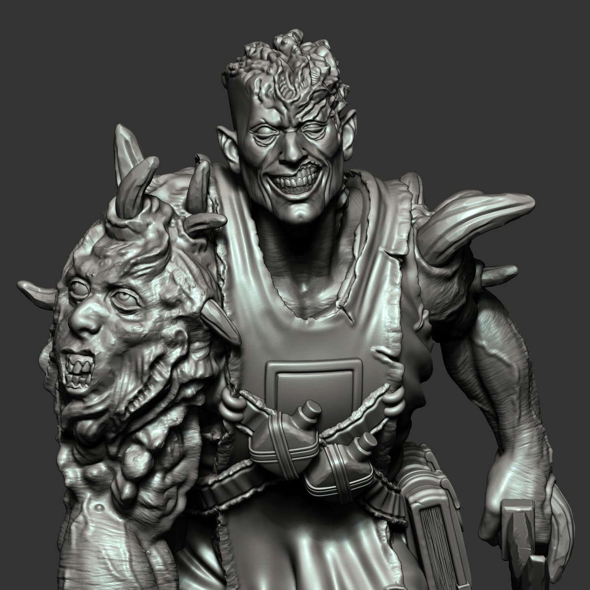 adamcohenart's tweet image. Mutated Alchemist - Flesh of Gods Miniatures
Miniature sculpted for Flesh of Gods. It&apos;s part of their November release.
#Digital3D #3DPrinting #Fantasy #ToysCollectibles #characterdesign #tabletop #miniature #sculpted #God #Mutated #alchemist #mutation #creature #FleshofGods #art
