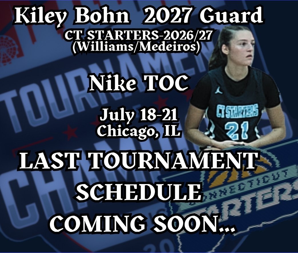 Last tournament of the season coming up this weekend!