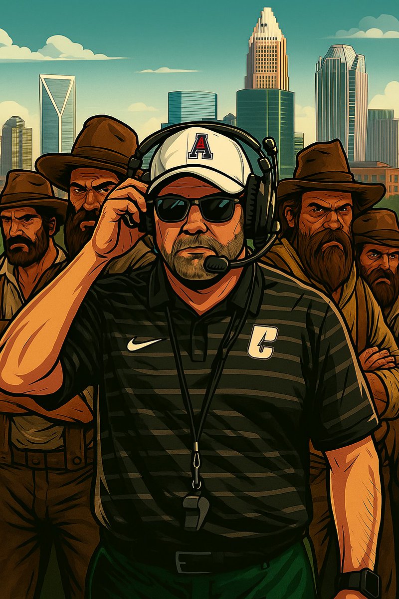 CTESPNAmerican's tweet image. 5. Tim Albin, Charlotte
Albin is coming off three consecutive 10-win seasons at Ohio that saw him win one MAC championship, two COY awards, and make two MAC championship game appearances. If anybody can revive eternal bottom feeder Charlotte it's Albin.