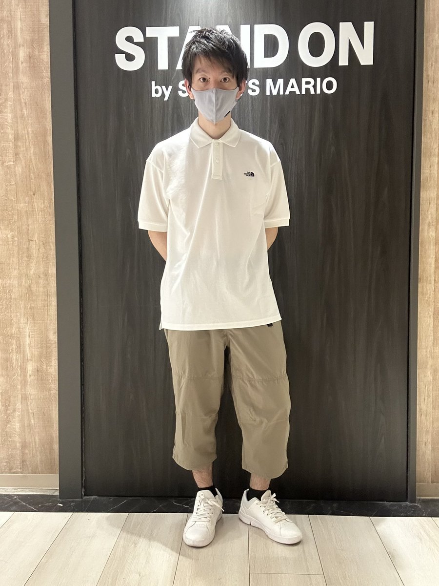 spmariosato's tweet photo. #ノースフェイス #７部丈 #ポロシャツ #カジュアルパンツ #アウトドアファッション #オン好きな人と繋がりたい #ノースフェイス好きな人と繋がりたい #バッグ #Bag #THEROGEAAdvantage #ザロジャーアドバンテージ #THENORTHFACE  #Thenorceface #アウトドアコーディネート #半袖 https://t.co/V0OAG12zVf