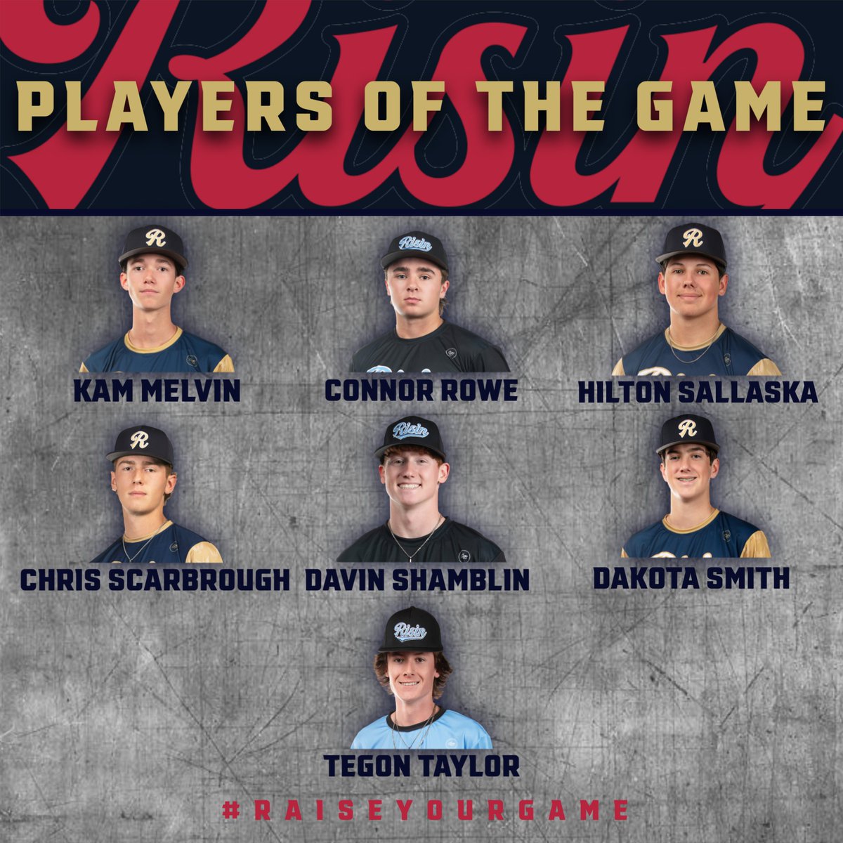 𝙋𝙡𝙖𝙮𝙚𝙧 𝙤𝙛 𝙩𝙝𝙚 𝙂𝙖𝙢𝙚

Congrats to these dudes on being named Player of the Game this past weekend!

#RaiseYourGame