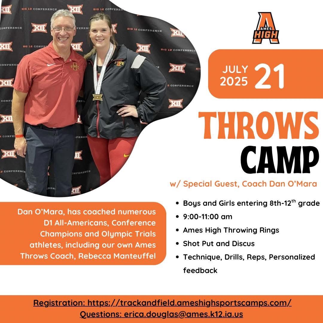 Camp opportunity for throwers .