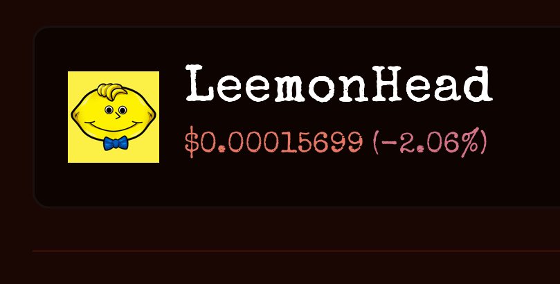 Germanlucy_Ħ (@germanlucy001) on Twitter photo A few percent drop and not selling
$leemon Still holding <a href="/LeemonHead2/">LeemonHead</a>
$leemon still hold its momentum 🍋🍋 A few percent drop and not selling
$leemon Still holding <a href="/LeemonHead2/">LeemonHead</a>
$leemon still hold its momentum 🍋🍋
