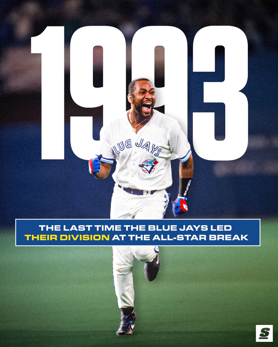 Something pretty good happened for the Blue Jays the last time they led the division heading into the All-Star break. 👀