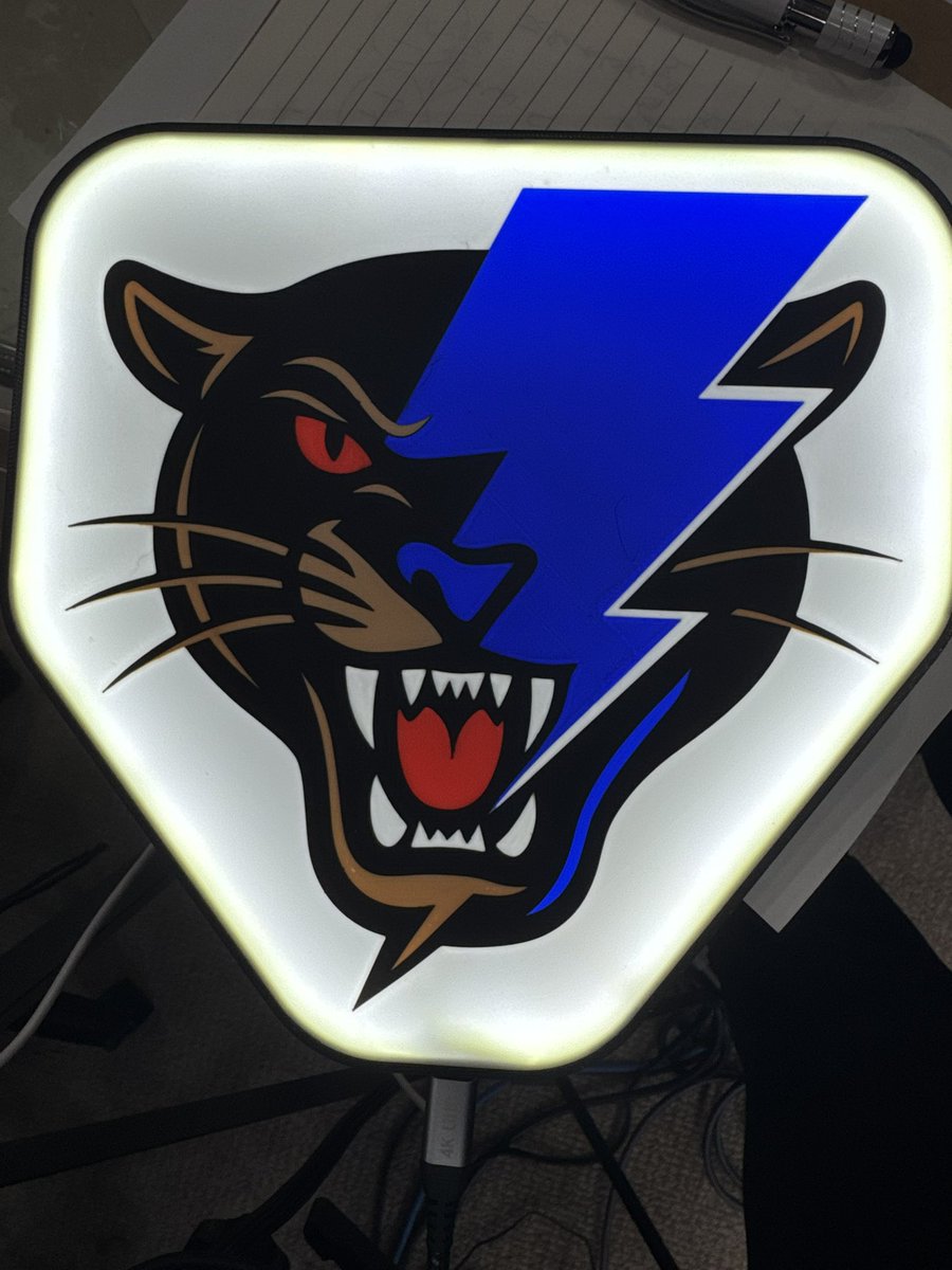 CatsNBoltsPod's tweet image. Thanks for the set decorations Panthers Prints 3D! 🐆⚡️🎨
@PodcastJunkeez