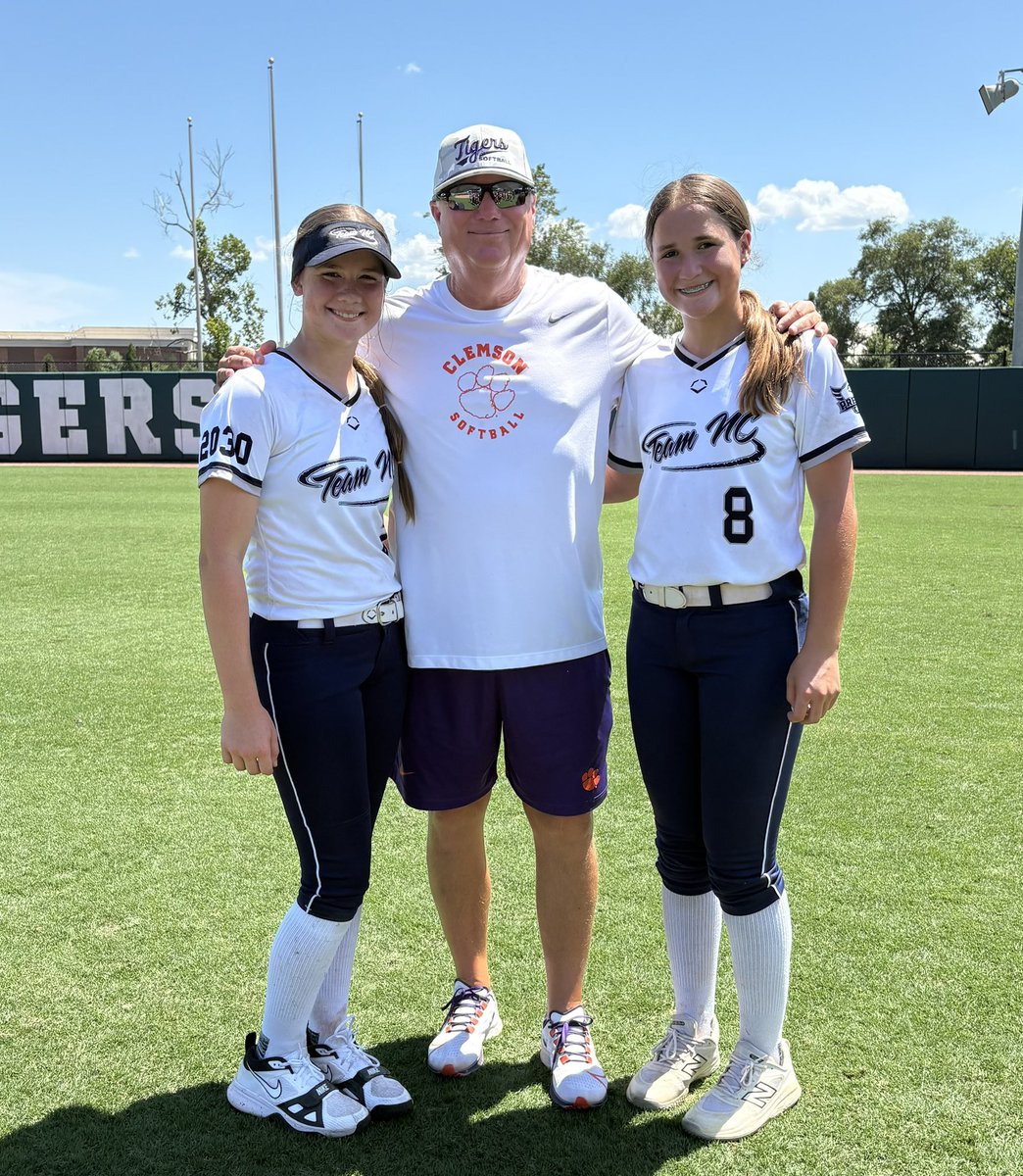 @teamnctaylor (@teamnctaylor) on Twitter photo Our #2 <a href="/laneyrtucker2/">Laney Tucker 2030</a> & #8 <a href="/AbbyBrooks2029/">Abby Brooks</a>, enjoyed learning & growing their game <a href="/clemsonsoftball/">Clemson Softball π₯</a> Prospect Camp today. Special thanks to Coach Rittman & his amazing staff for the instruction and feedback. Abby & Laney look forward to being back on campus soon for another camp. Our #2 <a href="/laneyrtucker2/">Laney Tucker 2030</a> & #8 <a href="/AbbyBrooks2029/">Abby Brooks</a>, enjoyed learning & growing their game <a href="/clemsonsoftball/">Clemson Softball π₯</a> Prospect Camp today. Special thanks to Coach Rittman & his amazing staff for the instruction and feedback. Abby & Laney look forward to being back on campus soon for another camp.