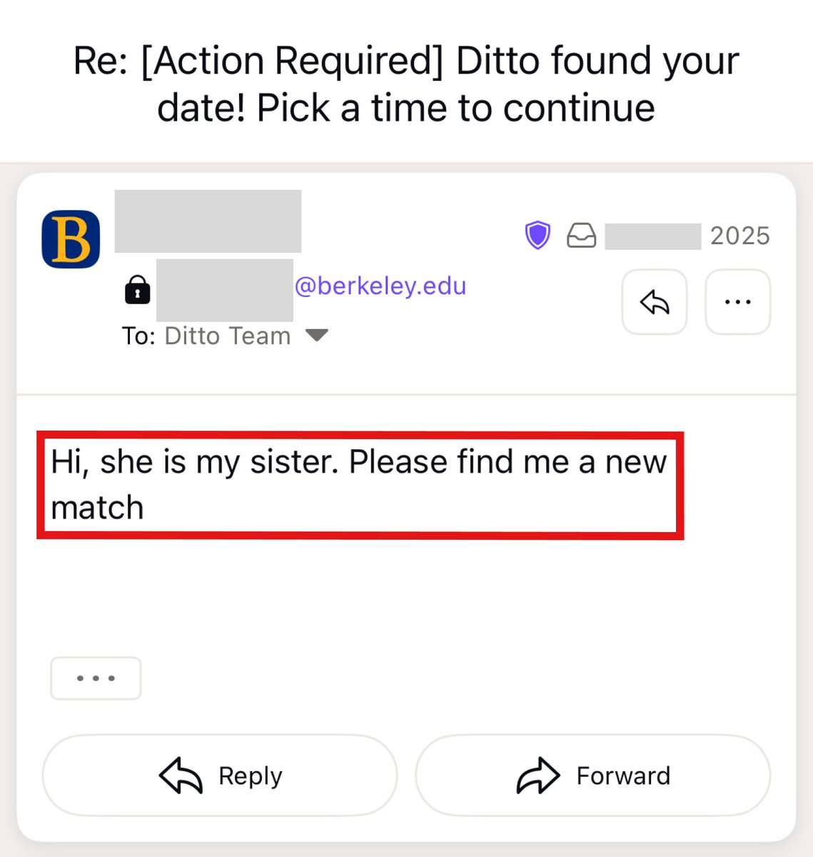 AllenWangzian's tweet image. Just another day of matching our user w his sister @Ditto__AI