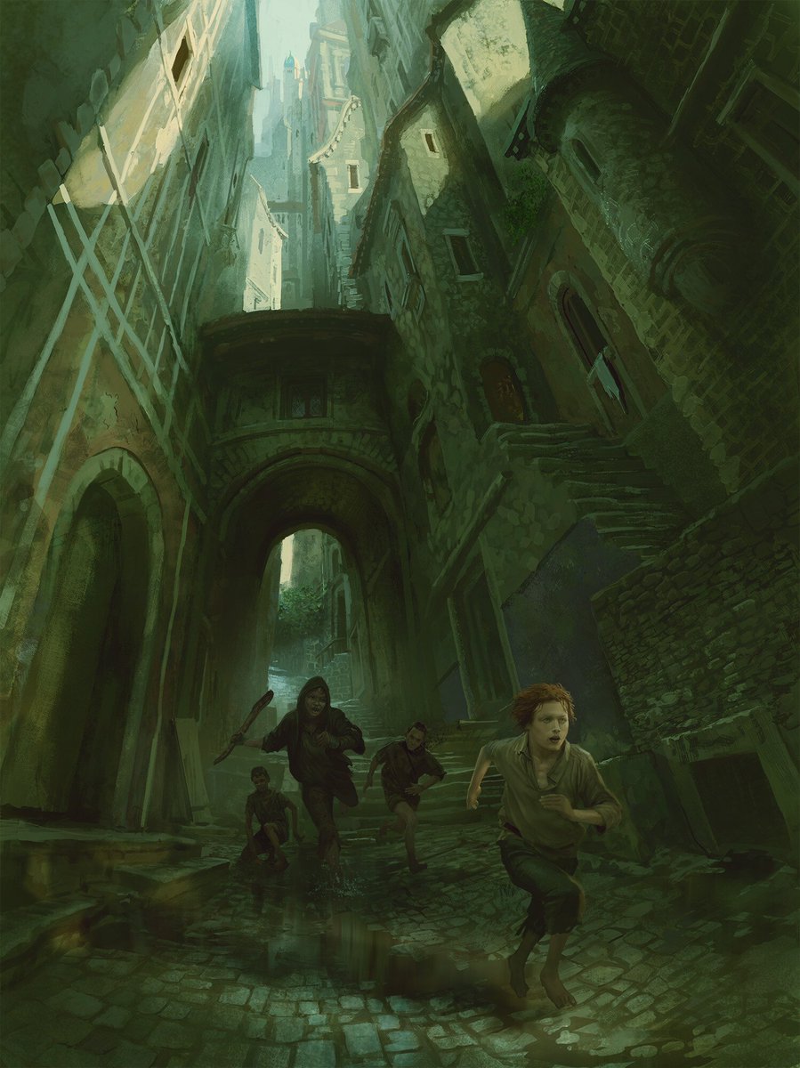 JavierWoT's tweet photo. El Nombre del Viento, ilustrado por Marc Simonetti. https://t.co/uLv8G9s328