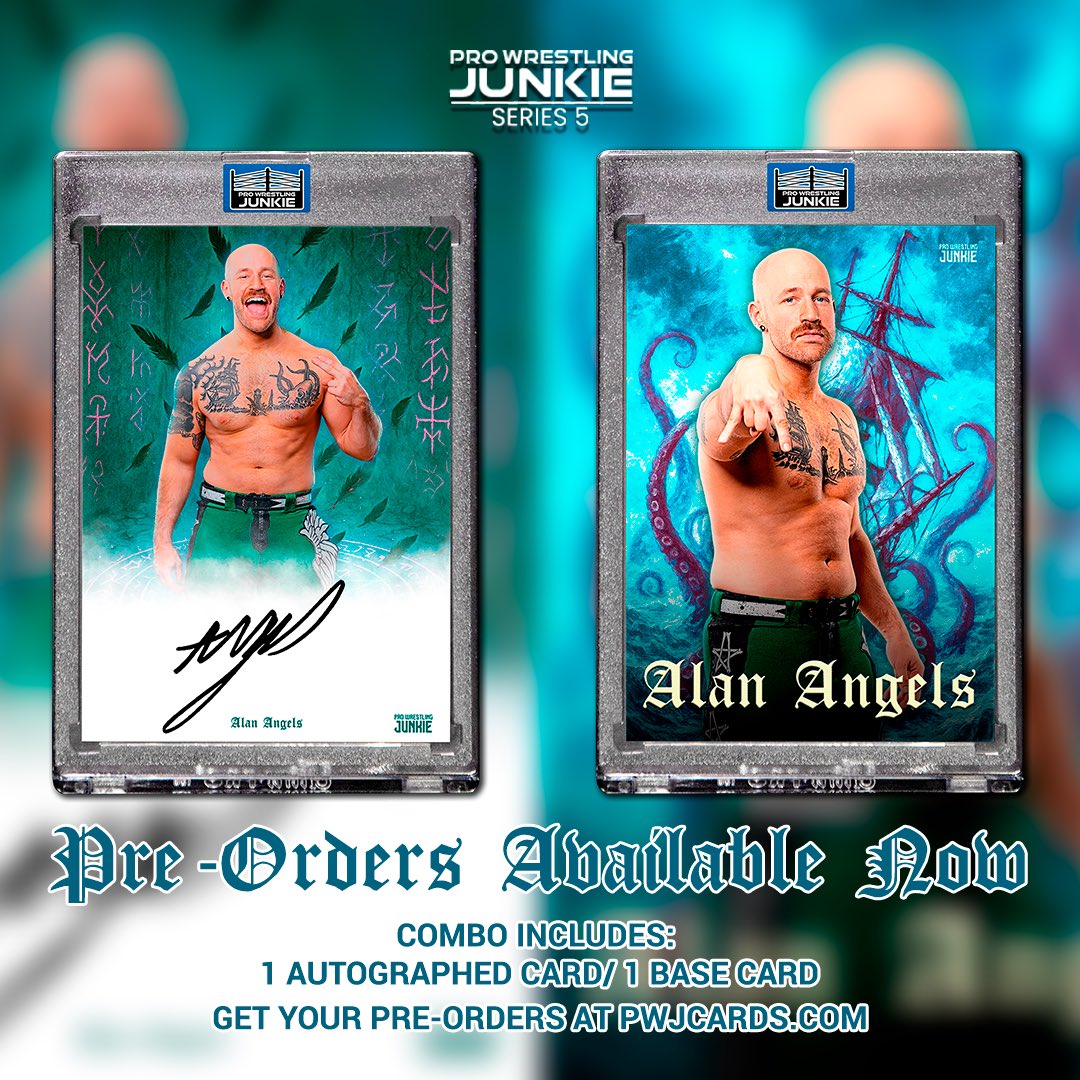 Pro wrestling junkie (@pwjcards) on Twitter photo 🚨We Are Excited To Announce Our First Release for series 5 will be Alan Angels🚨
<a href="/Alan_V_Angels/">Alan Angels</a> Cards are available now For Pre-Orders these cards will be completed at our show in two weeks..
♦️only 50 combos available
PWJCARDS.com
#PWJ #pwjcards #thehobby 🚨We Are Excited To Announce Our First Release for series 5 will be Alan Angels🚨
<a href="/Alan_V_Angels/">Alan Angels</a> Cards are available now For Pre-Orders these cards will be completed at our show in two weeks..
♦️only 50 combos available
PWJCARDS.com
#PWJ #pwjcards #thehobby