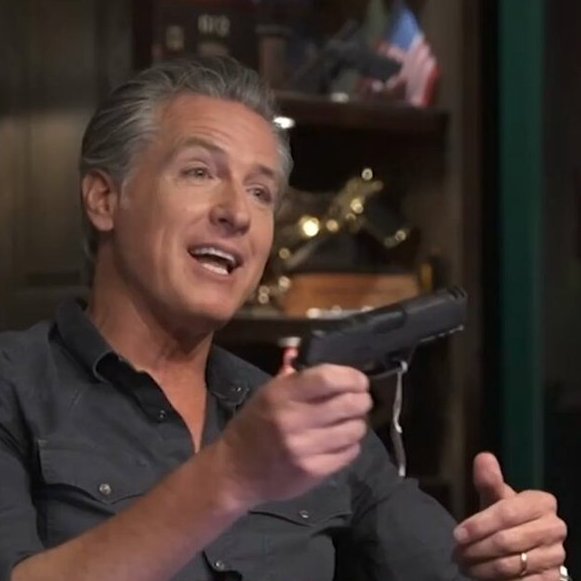 ✳️Ⓐ Armed Joy 🔫💣 (@armedj0y) on Twitter photo I'm gonna take a different angle on the whole Gavin Newsom interview...
It's a sign that we are winning in the cultural zeitgeist when California Dems running for president continue to trip over themselves to appear pro-gun. I'm gonna take a different angle on the whole Gavin Newsom interview...
It's a sign that we are winning in the cultural zeitgeist when California Dems running for president continue to trip over themselves to appear pro-gun.