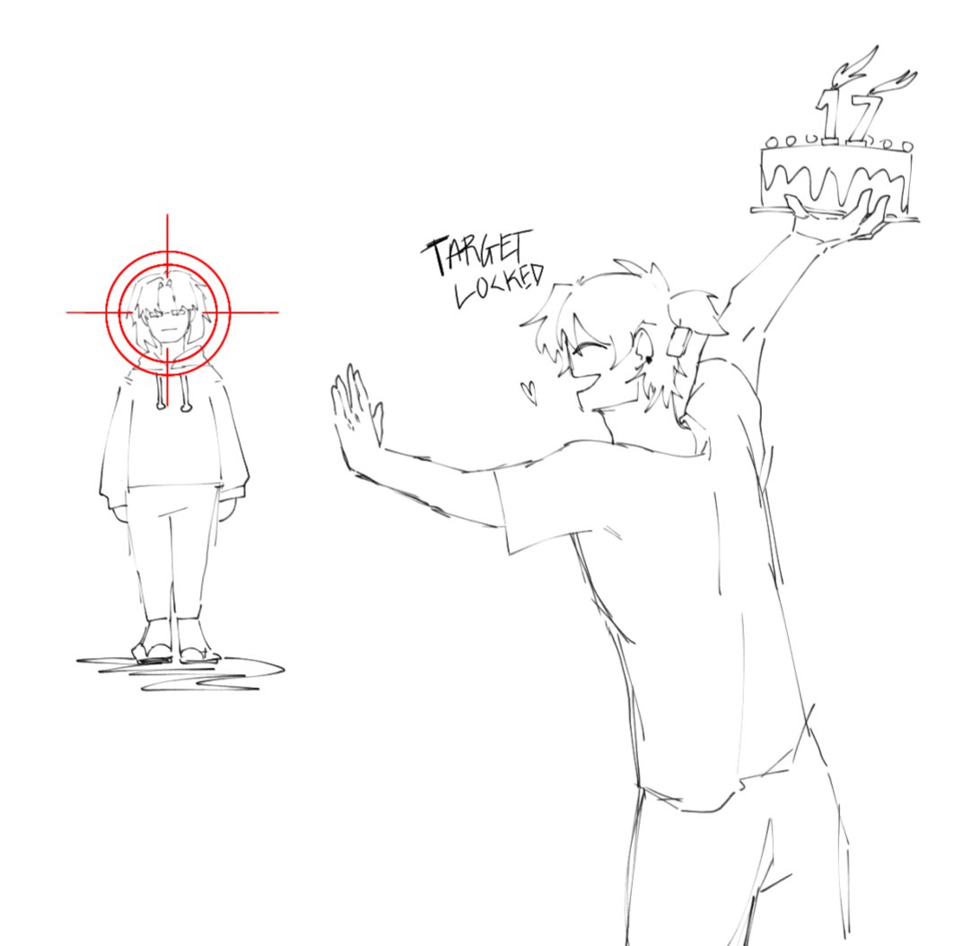 hbd brocacho <a href="/aUnhinged_Okami/">Empire</a> 🤤
drew her oc and our fabulous relationship 
#Empireheirau