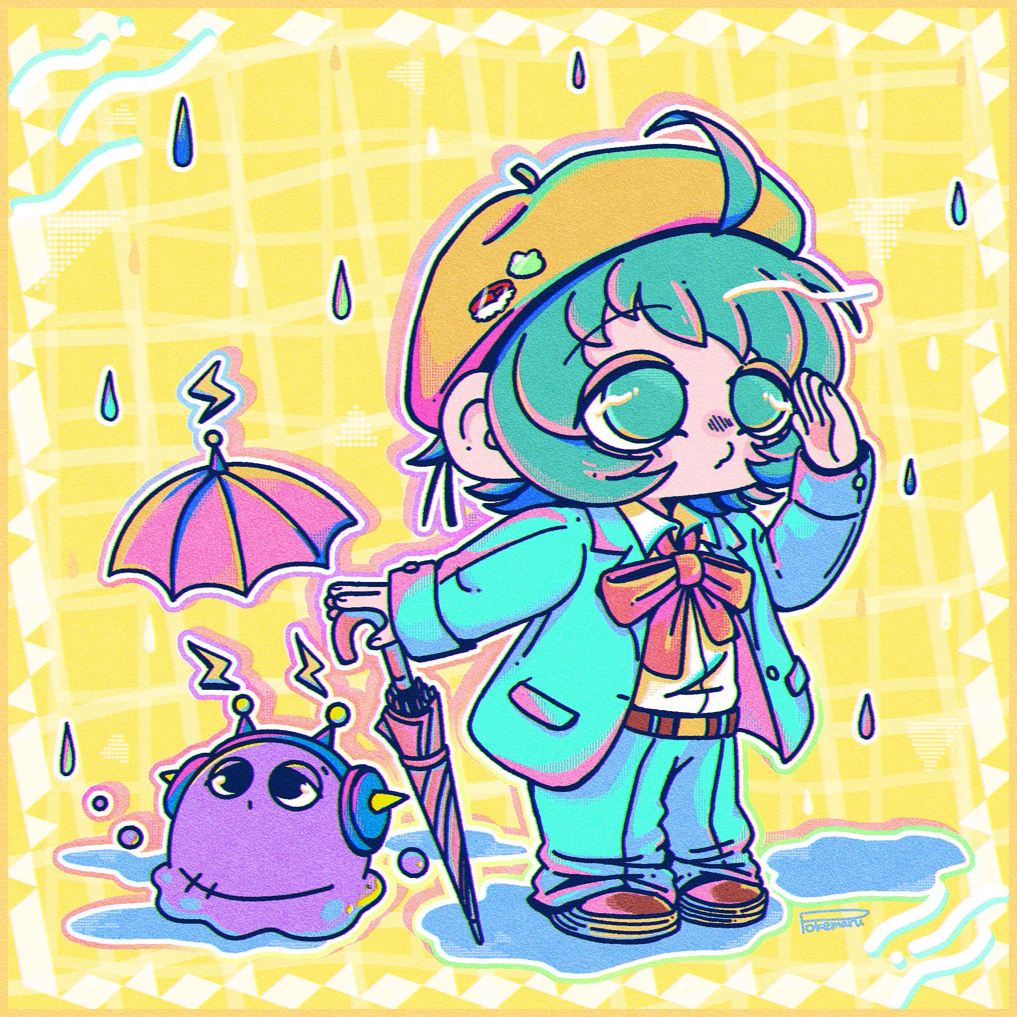 ぽけまる🍣Illustrator✍️ on X: 
