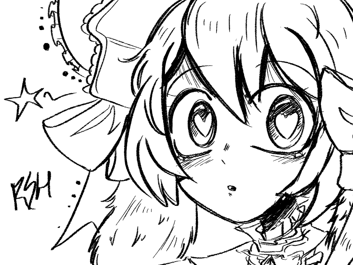 RainbowsideHosp's tweet image. I got my largest BJD yesterday and I wanted to draw her