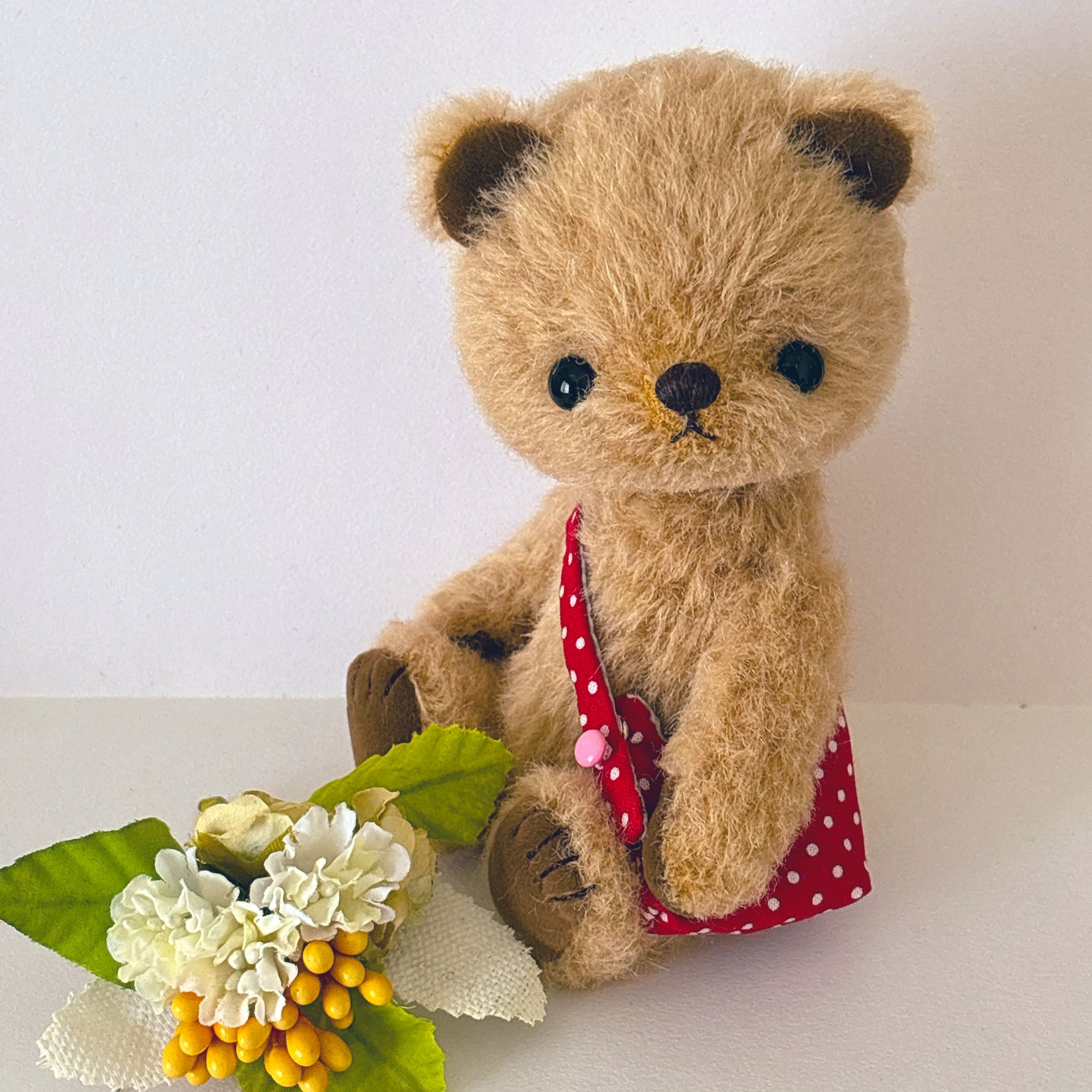 作家さん　切り替えクマ　　ティディベア テディベア作家 レジェンドのお店！「ROSE BEARⓇ」 | 上越妙高