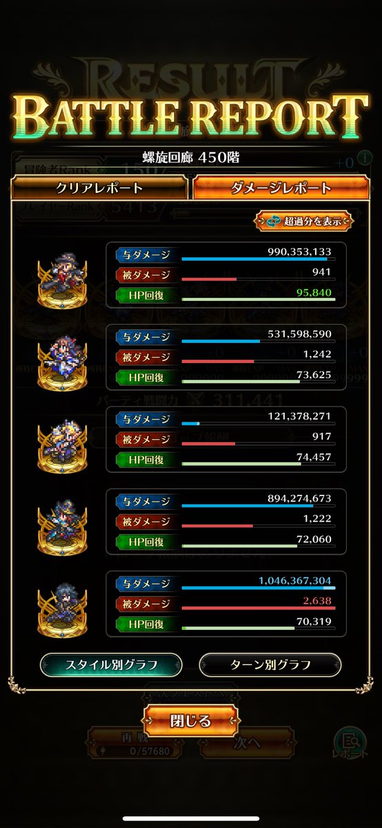 攻略された方のパーティを参考に螺旋450クリアできました！かなり安定してクリアできました！#ロマサガRS