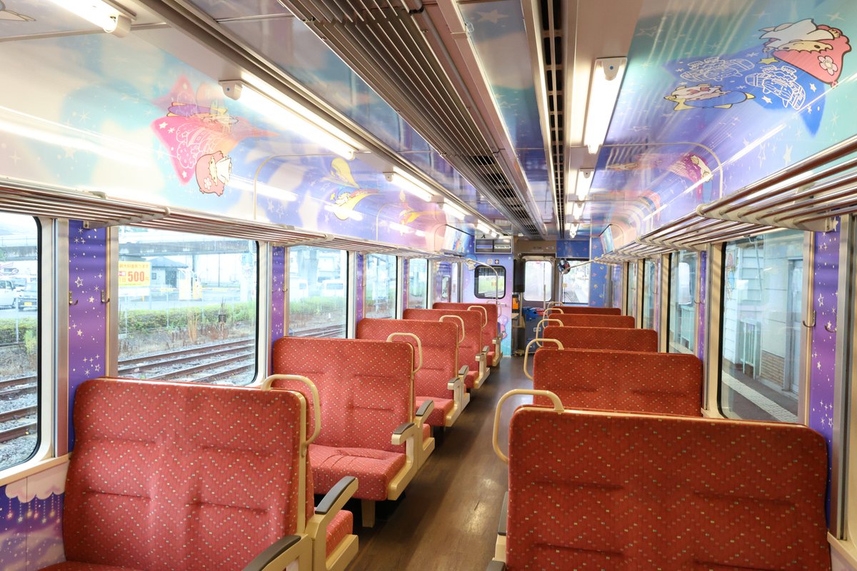 7月14日(月) ＃三陸鉄道 宮古駅にて「とうぎん×キキ＆ララ」列車2.0