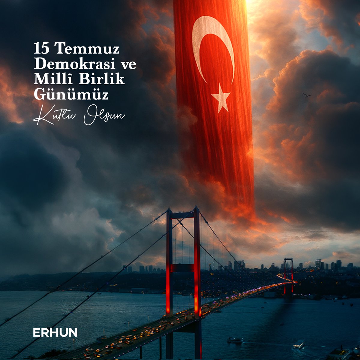 #15Temmuz Demokrasi ve Millî Birlik Günümüz kutlu olsun! 🇹🇷