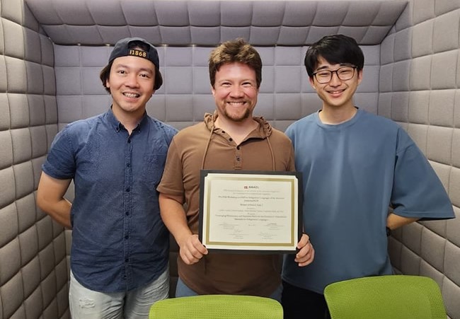 【受賞】
自然言語処理学研究室のJustin VASSELLIさん(博士後期課程2年)らが、AmericasNLPワークショップのシェアードタスク2で優勝
isw3.naist.jp/IS/PubWG/Event…
#奈良先端大 #NAIST