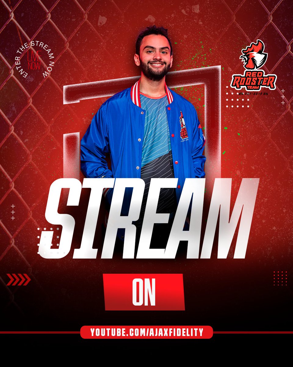 Red Rooster 🐔 (@redroosterteam1) on Twitter photo 🔴¡<a href="/AjaxFidelity/">RR | Ajax Fidelity</a> está ON!🔴
Ya mismo Fidelity está en directo jugando un FT100 contra <a href="/Diegubis_/">BFL Diegubis @Home</a> 💥
Míralo aquí👇🏽
📺 twitch.tv/ajax_fidelity
📺 youtube.com/watch?v=tjd_IC… 🔴¡<a href="/AjaxFidelity/">RR | Ajax Fidelity</a> está ON!🔴
Ya mismo Fidelity está en directo jugando un FT100 contra <a href="/Diegubis_/">BFL Diegubis @Home</a> 💥
Míralo aquí👇🏽
📺 twitch.tv/ajax_fidelity
📺 youtube.com/watch?v=tjd_IC…