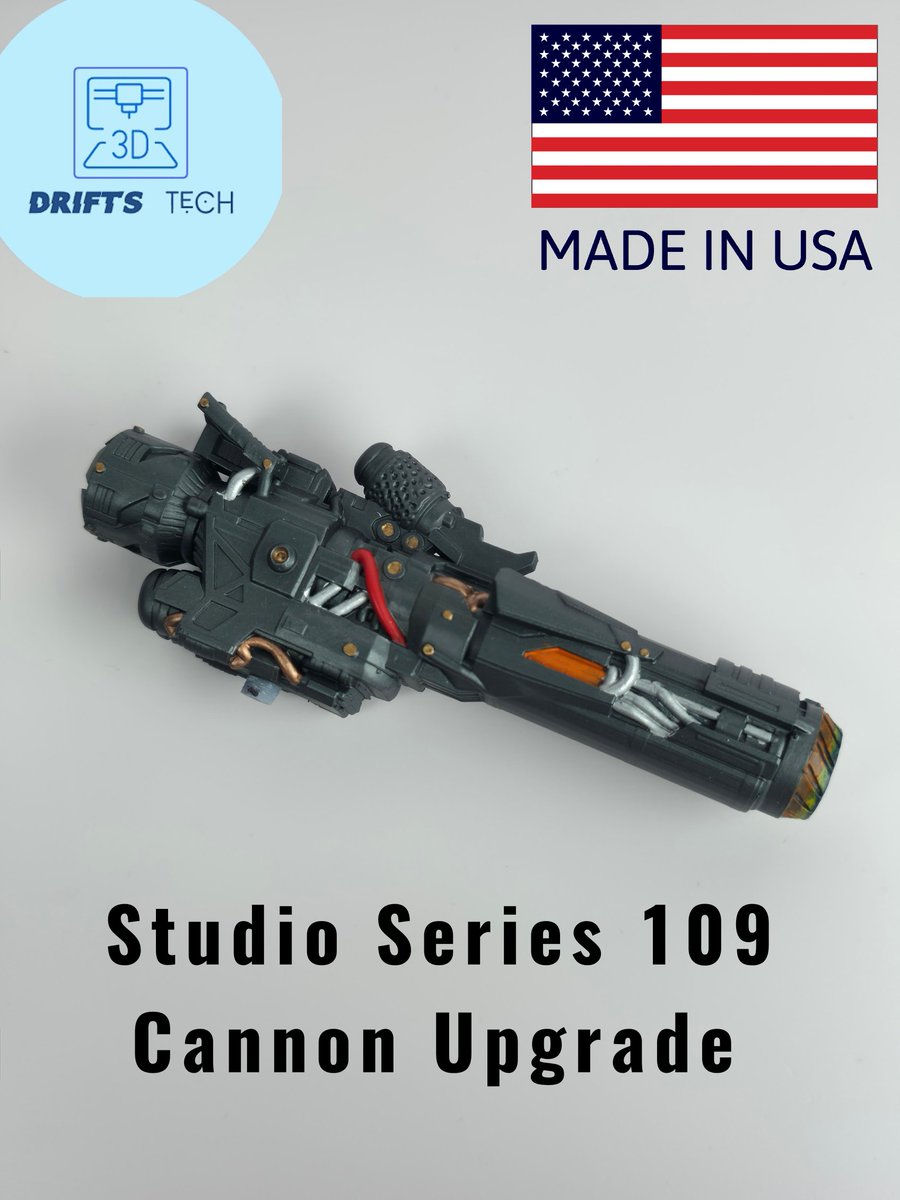 TheDriftsTech's tweet photo. New cannon for Studio Series 109 Megatron
#transformers #optimusprime #megatron #bumblebee #transformersmovies #transformersfan #cybertron #transformerstoys #autobots #decepticons #transformersuniverse #transformerscosplay https://t.co/6rBSRaeMhN