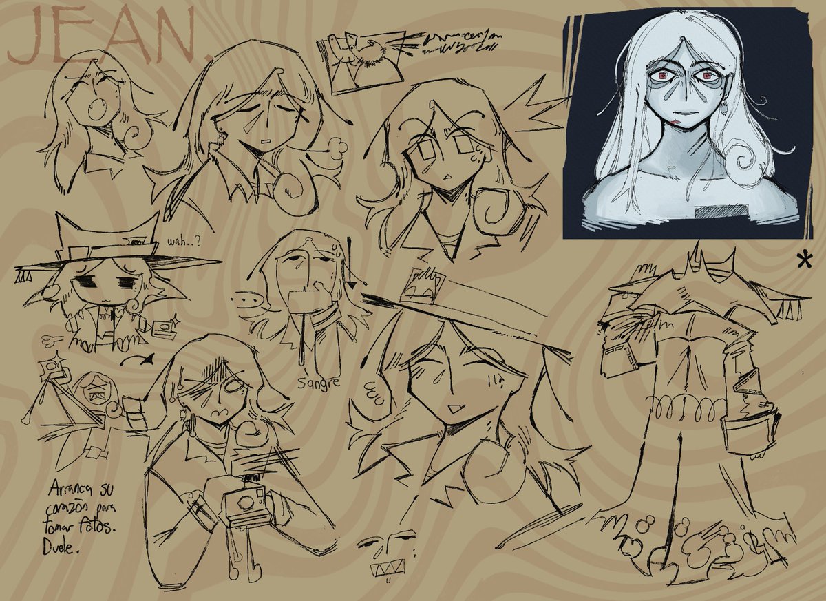 ranitoranito's tweet photo. hola un rediseño 2026 para mi personaje jean es una fotógrafa vampirica y le gusta tomar fotos y la leche de fresa y y ya se me olvido que mas pero pues si como la ven like dios ignora diablo https://t.co/CRdRwTsGnN