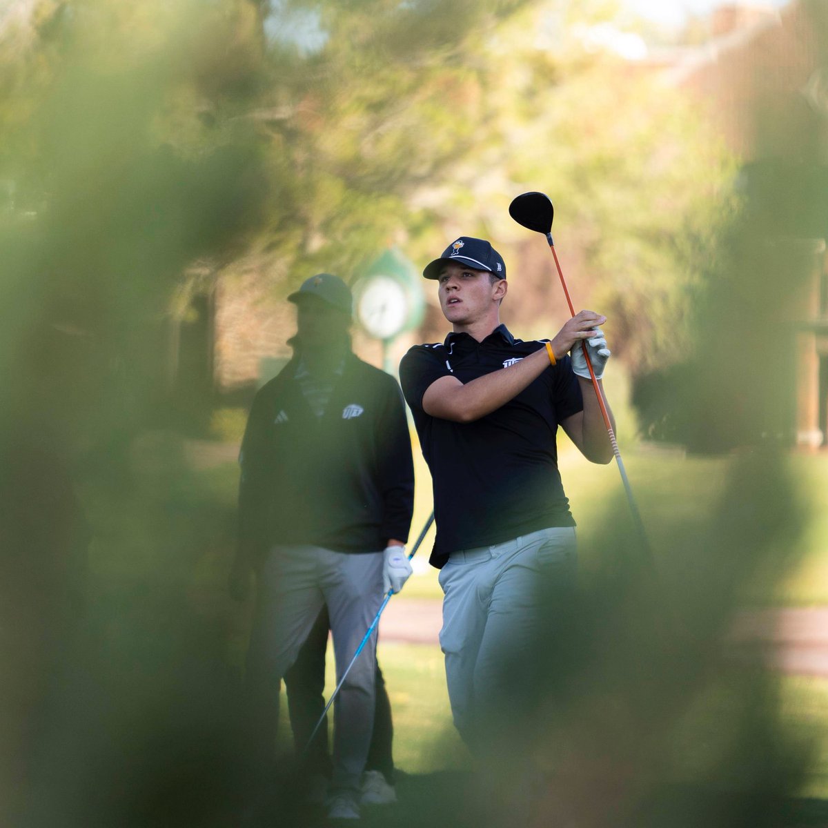 UTEPMGolf's tweet image. So locked in. One of the few times you won’t see Massimo smiling 🫡 #PicksUp | 🤙