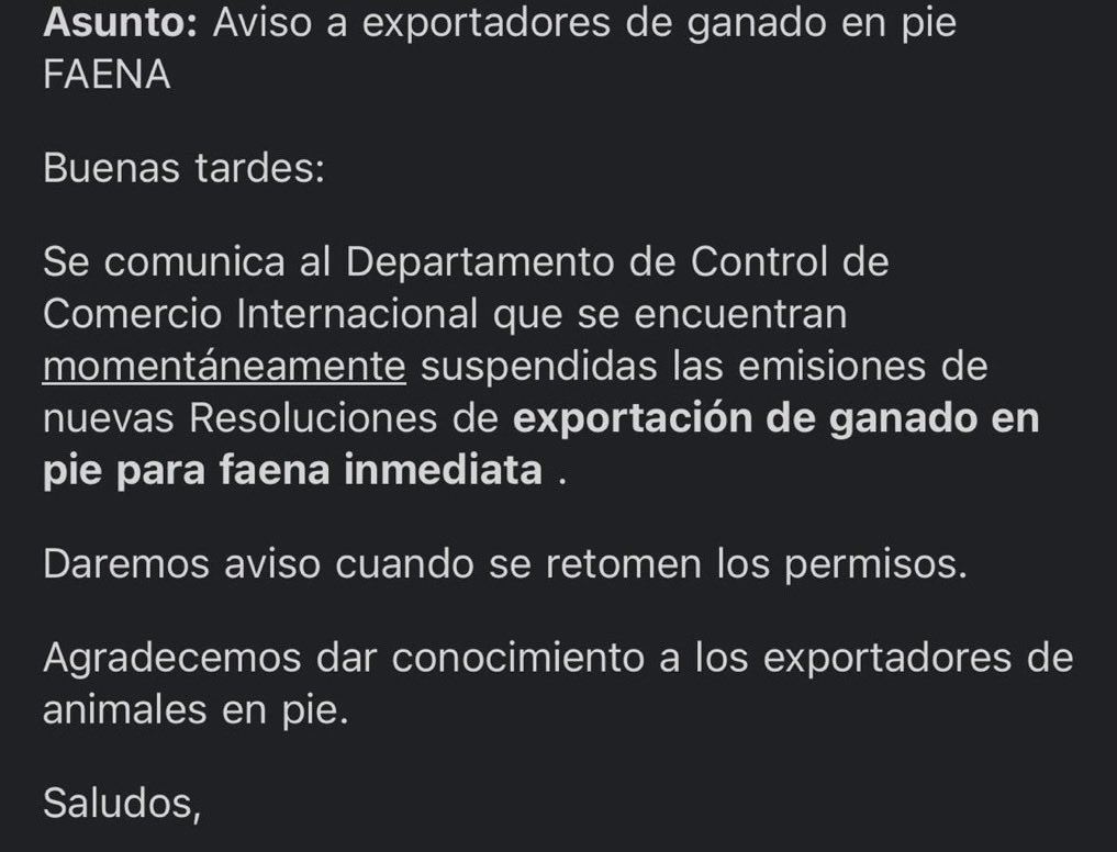 GuidoManiniRios's tweet image. Privarnos de la exportación en pie, y más en un rubro oligopólico como el que hay en nuestro país, es entregar a los productores atados de pies y manos a la industria frigorífica (casi toda de capitales extranjeros)...