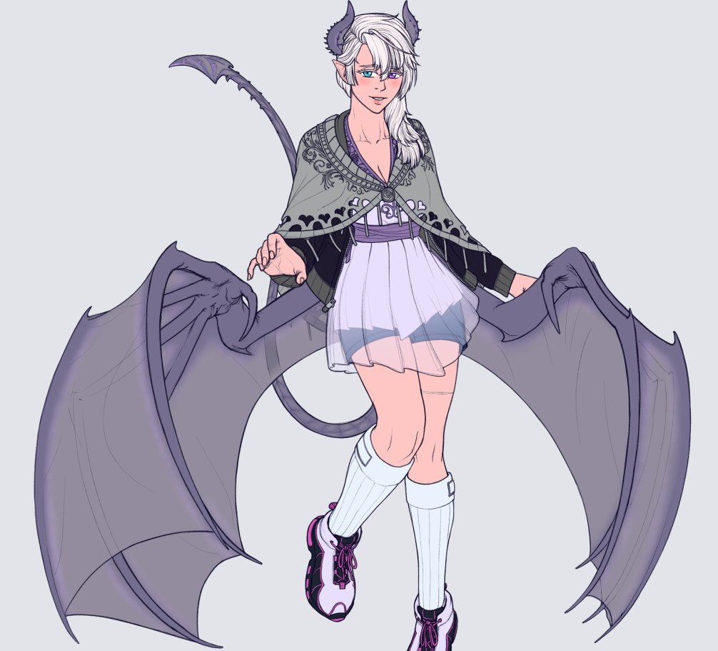 Redesigned my winged creature