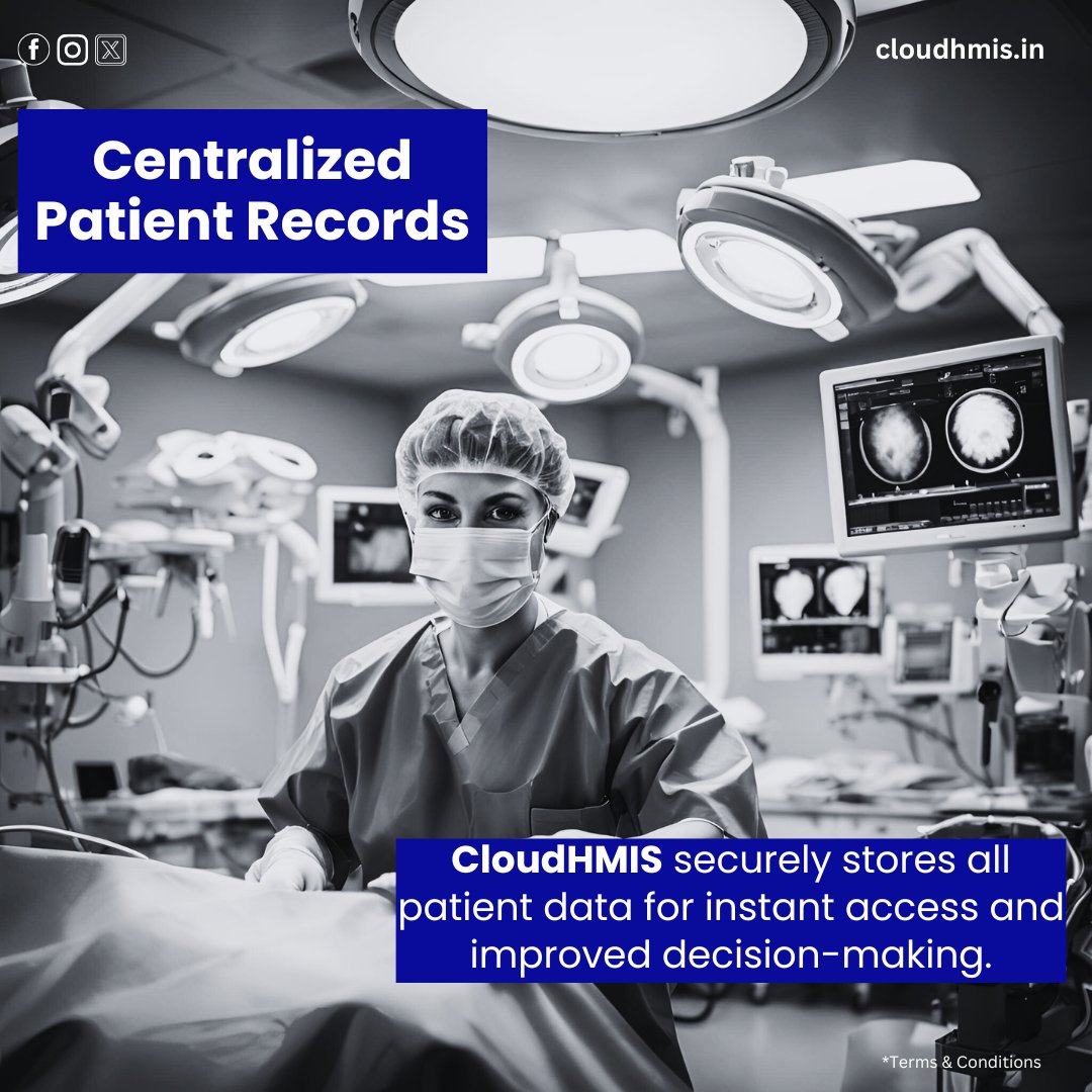 CloudHMIS's tweet image. Enhance your hospital&apos;s research capabilities! Utilize data analytics in CloudHMIS to support clinical research initiatives effectively. 

#ClinicalResearch #CloudHMIS