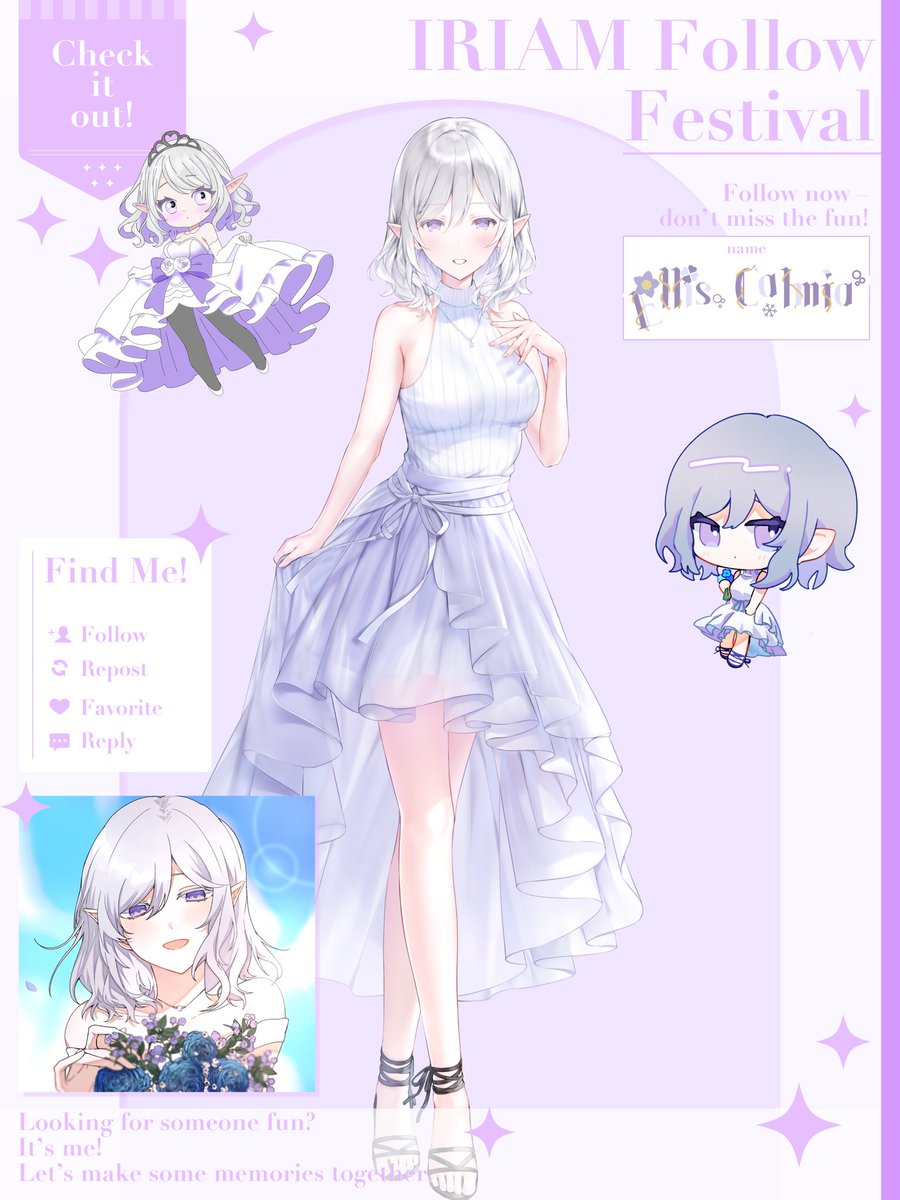 Calmia_Toki's tweet image. #IRIAMメンテ中のフォロー祭り️
Tokiプロダクション49期生
〜人間界の物に惹かれてやってきたエルフ〜
❄️実はPON…?
🍀優しい声
🫧のんびり配信
💜RT💬👤、巡回中〜🌸
ゆっくりのお迎えになります!
IRIAM 《ここで会えるよ》
web.iriam.app/s/user/XWCNCUj…
#IRIAMライバーさんと繋がりたい