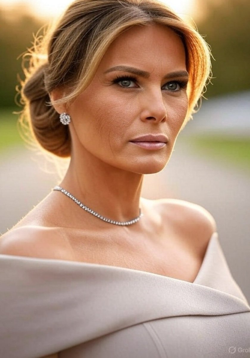 DiyFrontli23059's tweet image. Our First Lady, Melania Trump, outshines any First Lady from the left Hillary and big Mike, not even close to Milanias' timeless elegance and grace. Her poise and style set a new standard—beauty that’s unmatched in history! drop a 👍 if you agree! #MelaniaTrump #FirstLady…