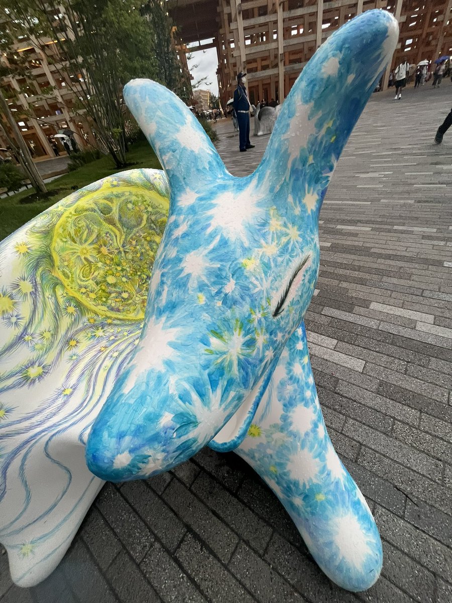 neconuki's tweet photo. random furry things at osaka expo https://t.co/aEEHO7eDwO