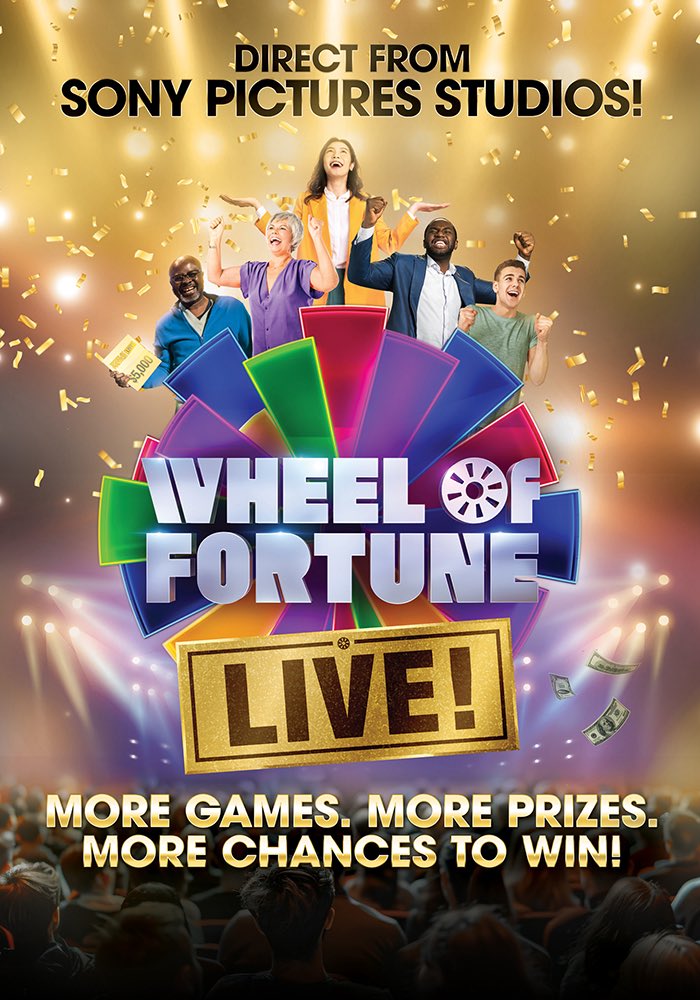 Wheel of Fortune Live!

Friday, November 14 - 7:00pm

Wheel of FortuneLIVE! brings the thrill of the iconic TV show game to life on the Craterian stage.

#southernoregon #roguevalley #oregonevents #medfordoregon