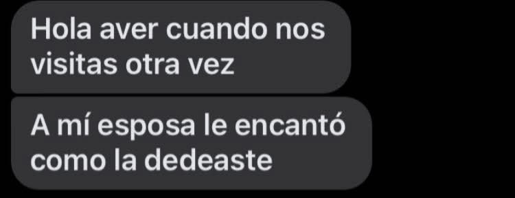 Alguien quiere probar mis dedos y saber si tenía razón su esposa