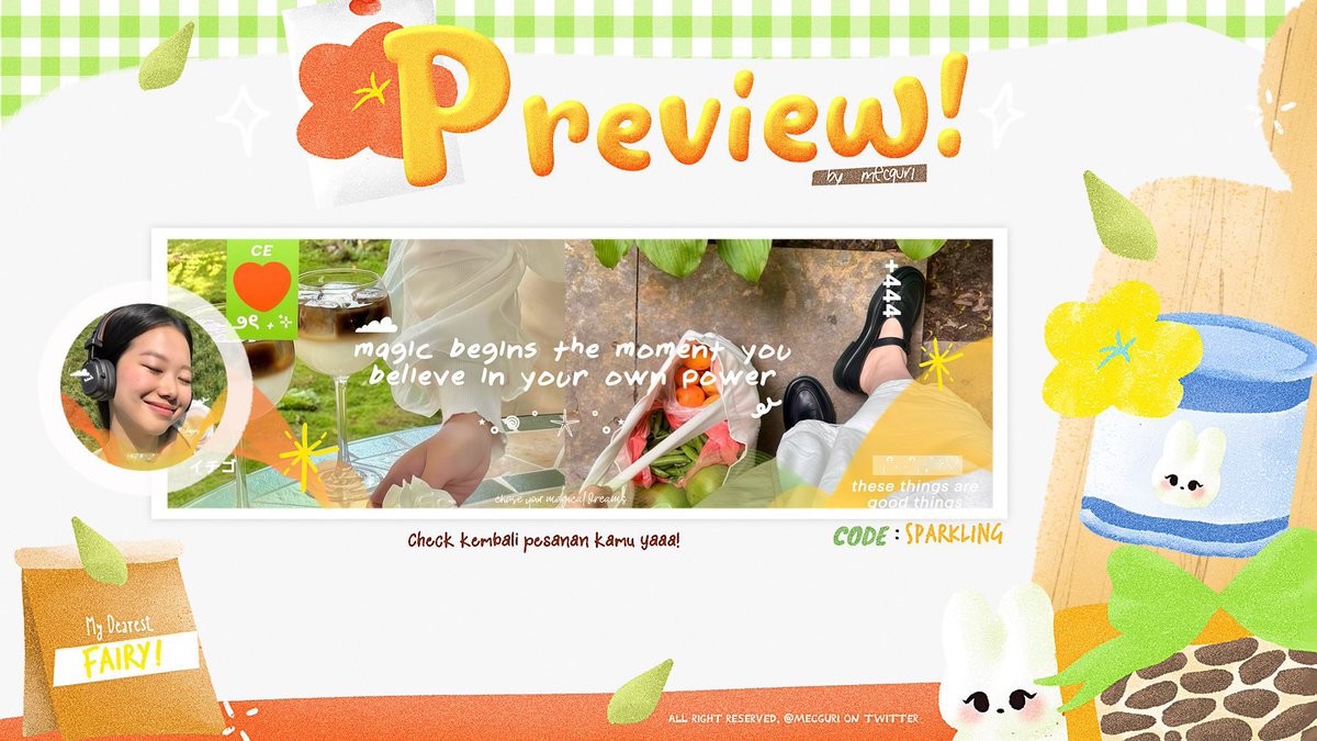 OMG DAPAT PREVIEW LAYOUT GEMAAAAAS DARI KAKAK <a href="/mecguri/">megu🦋</a> makasih kakak buat layoutnya! 

makasih juga jijikejikejiaaaaak <a href="/tomatolivee/">kezia</a> once again selamat usia baru, lembaran baru, journey baru. bahagia dan sehat selalu!
