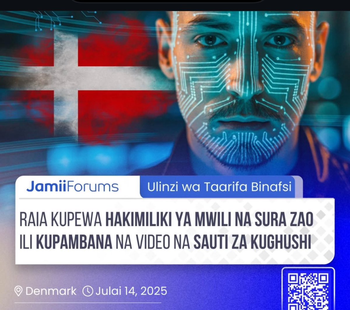 AI, Deepfakes na Hatari kwa Afrika

Hatua ya Denmark kutunga sheria ya kulinda sura, sauti na miili ya raia wake dhidi ya matumizi mabaya ya teknolojia ya Artificial Intelligence ni ya kupongezwa. Katika dunia inayozidi kuendeshwa na akili bandia, usalama wa utambulisho wa