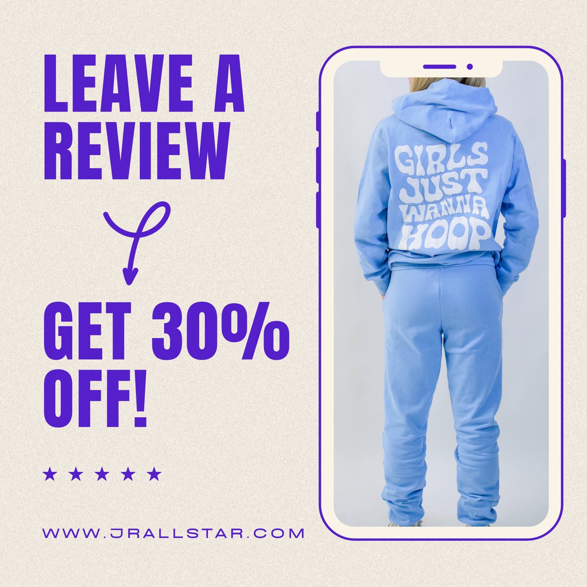 JrAllStarWI's tweet image. Leave a review β‘οΈ Get 30% off your next hoodie purchase!
Have you purchased one of our hoodies? Let us know what you think! π Visit jrallstar.com/shop, click on the hoodie you purchased & click on the review tab towards the bottom of the page.