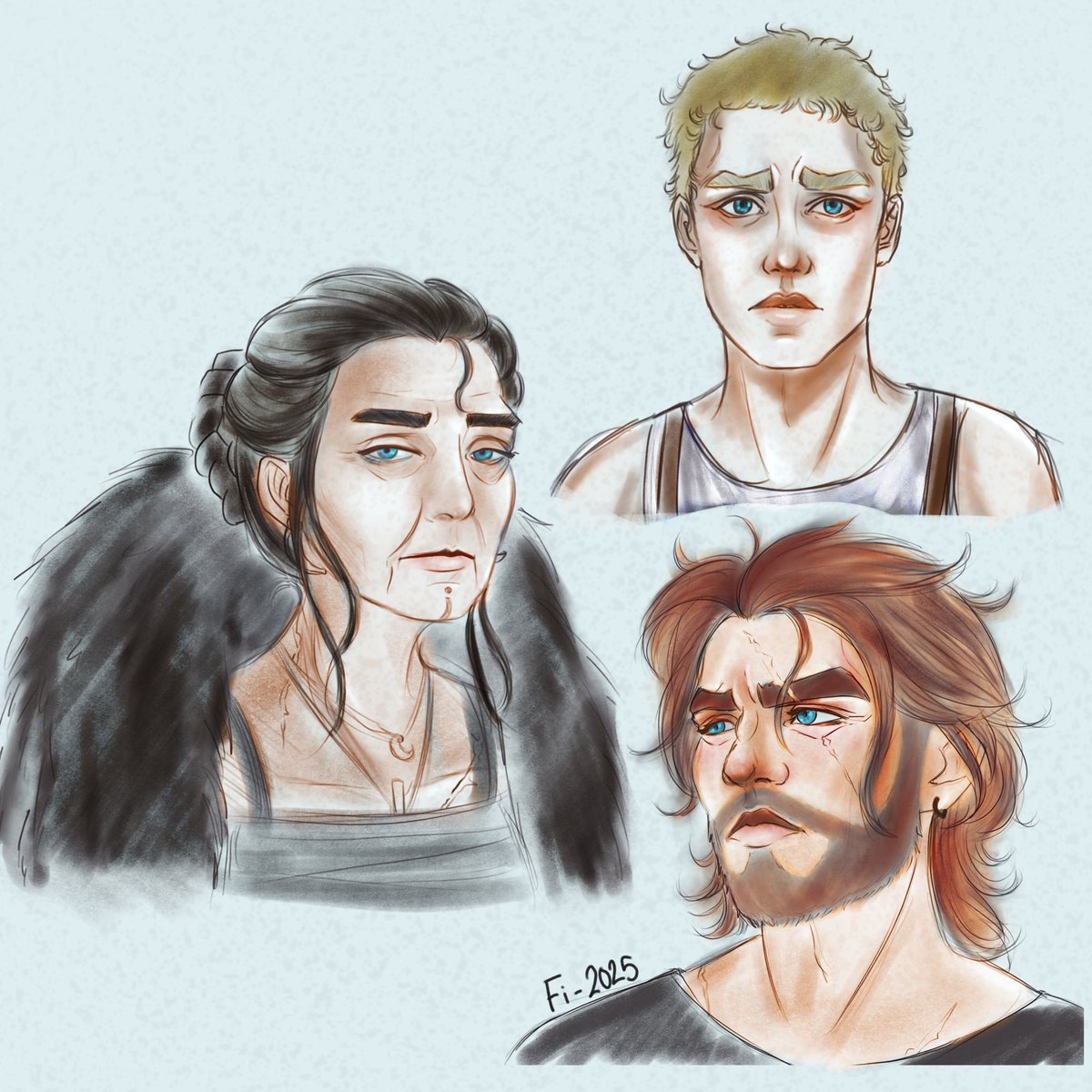 TheReader099's tweet image. Trying new rendering techniques. Using my own OCs from my jayvik fanfic as model.
#ocart #jayvik #digitalart
🔗:archiveofourown.org/works/65355466…