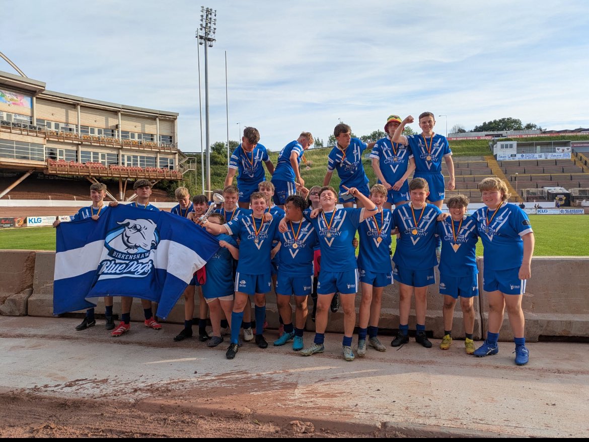 Whitcliffe Mount PE (@wms_pe) on Twitter photo A big shout out to <a href="/BBluedogs/">Birkenshaw Blue Dogs ARLFC</a> U14s winning the Bradford and Keighley cup at Odsal Stadium! Big shout out to Daniel, Charlie S, Max C and Ethan D!! 🤩🤩🤩<a href="/WMount/">Whitcliffe Mount</a> #WMA A big shout out to <a href="/BBluedogs/">Birkenshaw Blue Dogs ARLFC</a> U14s winning the Bradford and Keighley cup at Odsal Stadium! Big shout out to Daniel, Charlie S, Max C and Ethan D!! 🤩🤩🤩<a href="/WMount/">Whitcliffe Mount</a> #WMA