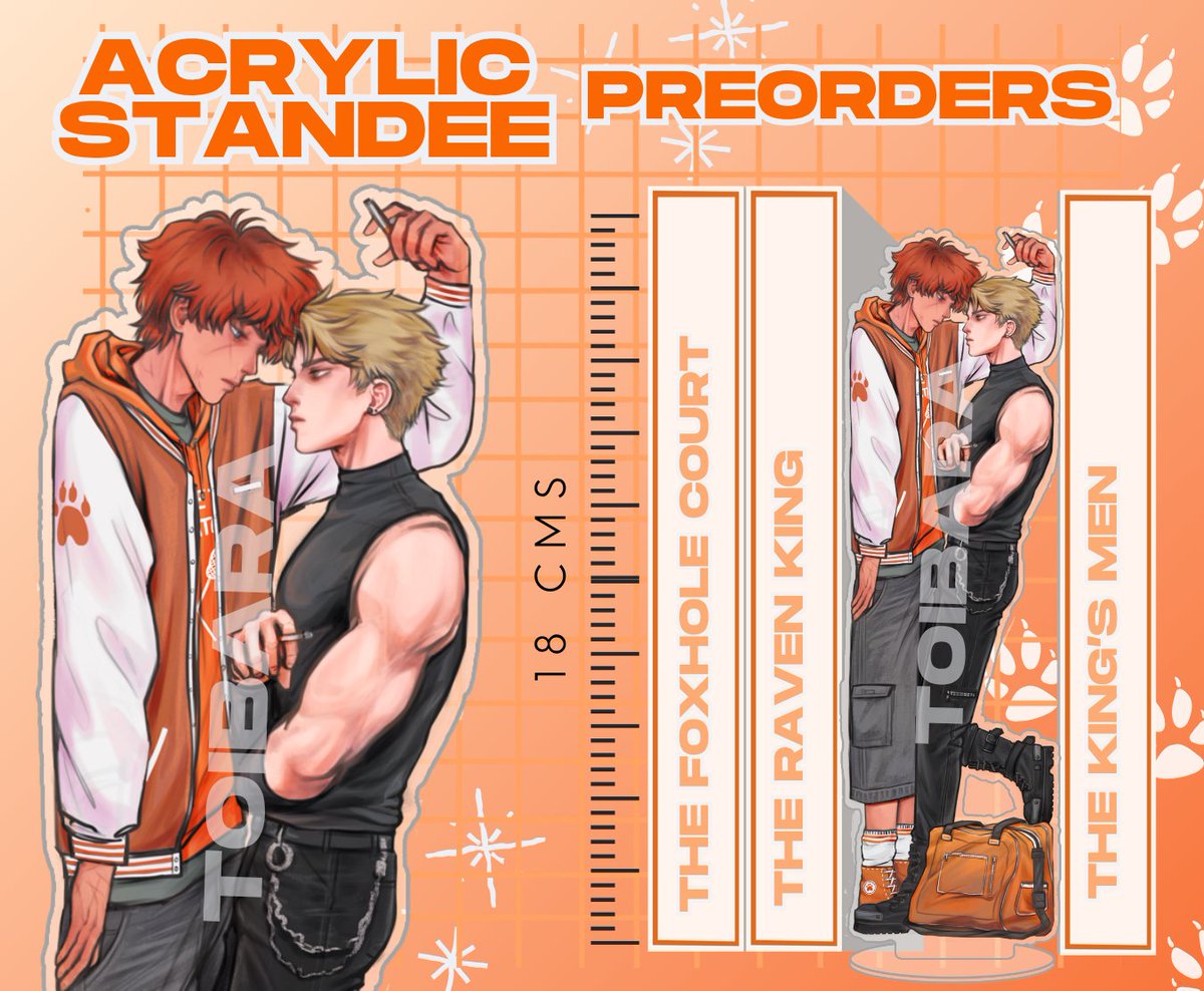 Toibara's tweet image. 📸 Can’t wait to see your AFTG collections next to the standee! 👀
Preorders are open until the end of the month. Also available at Japan Weekend Madrid! 🇪🇸
Let the foxes take over your shelf 🦊✨
#aftg #allforthegame #andreil
🛒 toibarastore.etsy.com