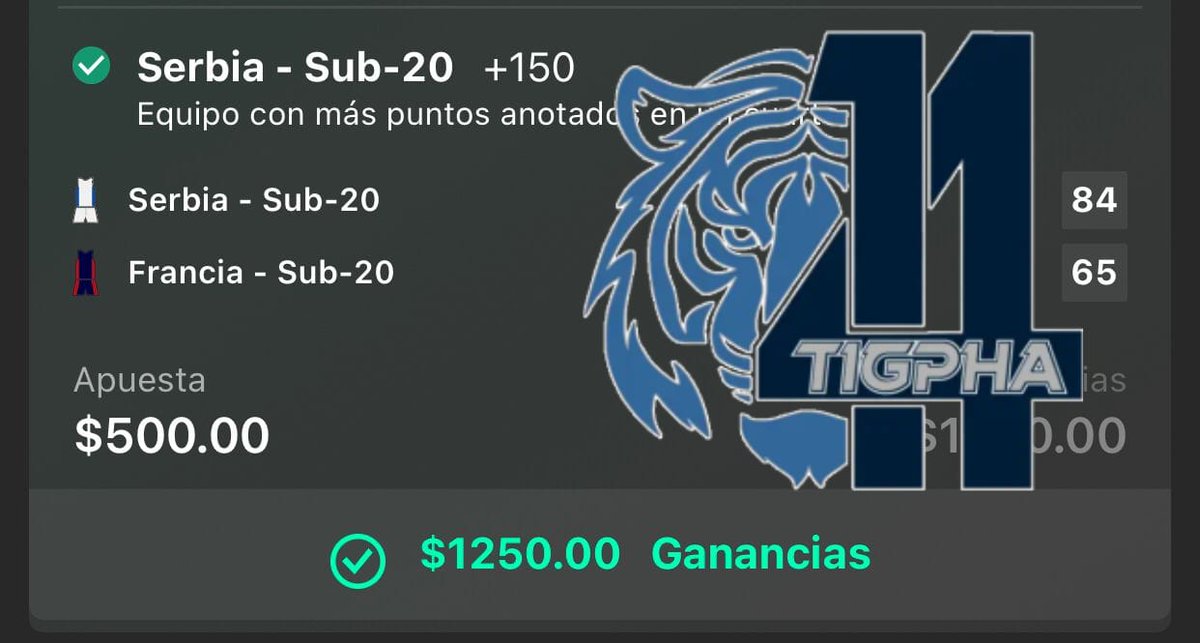 Tigpha's tweet image. Boom El Toño lo hizo de nuevo 🤑

Cuando no hay mucho mercado que apostar @MikloApp se deja caer la greña +150✅️

Traemos una excelente racha en el #TigphaVIP voy a regalar un acceso entre los que le den....
 🔄💙 &amp;amp; 💬 #ElSolSaleParaTodos