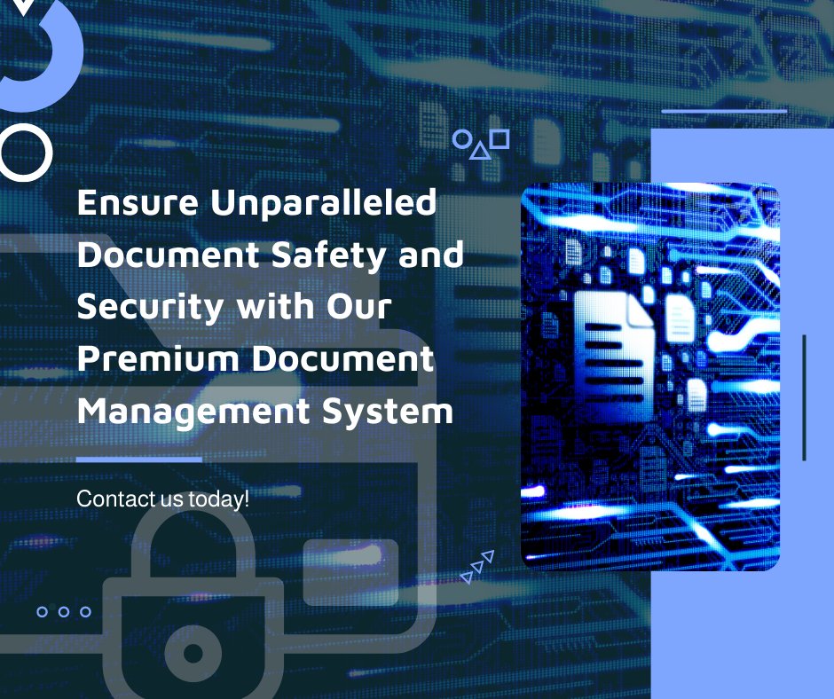 Docutrend's tweet image. Keep your documents safe and secure with our Document Management System. Let&apos;s talk about how we can protect your valuable information. 

Contact us now!
  
#DocumentSecurity #DataProtection #SecureDocs #InfoSecurity #DocumentManagement
